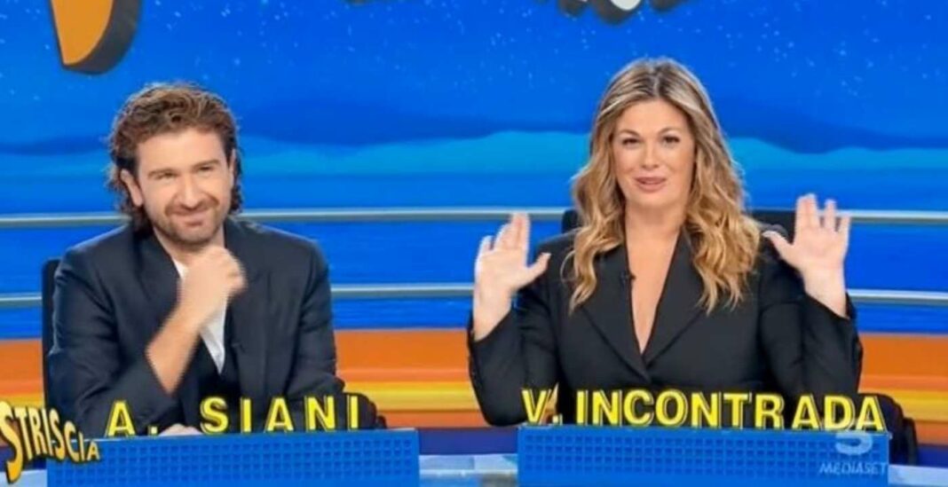 Vanessa Incontrada E Alessandro Siani Lasciano Striscia La Notizia